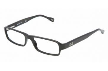 Image of D&amp;G DD1188 Progressive Eyeglasses, Black Frame / 53 mm Prescription Lenses, 501 5316