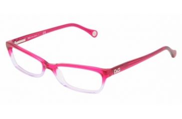Image of D&G DD1189 Bifocal Eyeglasses, Fuxia Gradient Frame / 54 mm Prescription Lenses, 1676 5416