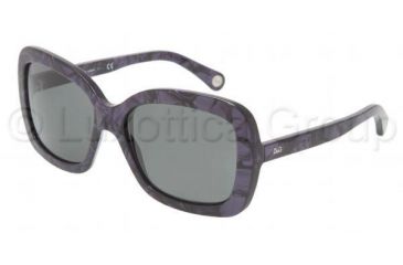 Image of D&amp;G DD 3047 Sunglasses Styles Violet Frame / Gray Lenses, 824-87-5616
