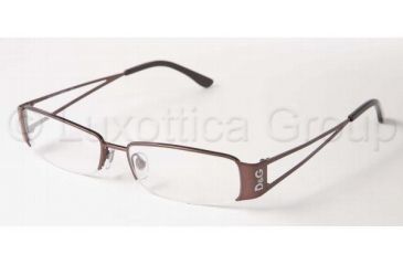 Image of D&amp;G DD5027 Bifocal Eyeglasses - Brown Frame / 50 mm Prescription Lenses, 012-5015