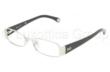 Image of D&amp;G DD5072 Progressive Eyeglasses Silver Frame / 51 mm Prescription Lenses, 061-5116