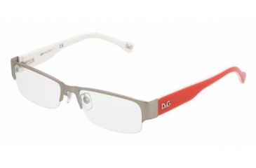 Image of D&amp;G DD5074 Progressive Eyeglasses - Matte Gunmetal Demo Lens Frame / 50 mm Prescription Lenses, 491-5017