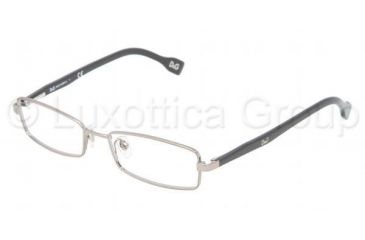 Image of D&G DD5079 SV Prescription Eyeglasses - 079 Gunmetal Demo Lens Frame / 51 mm Prescription Lenses, 079-5116