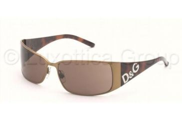 Image of D&G DD6010 Sunglasses with Lined Bifocal Rx Prescription Lenses DD6010-012-73-5916 - Lens Diameter: 59 mm, Frame Color: Brown