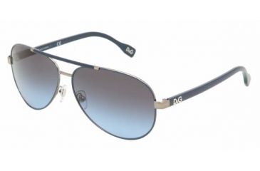 Image of D&amp;G DD 6078 Sunglasses Styles - Gunmetal/Blue Blue Gray Gradient Frame, 10198F-6112