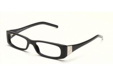 Image of D&amp;G DD1116-501-5116 Eyeglasses with Rx Prescription Lenses Black Frame / 51 mm Transparent Lenses