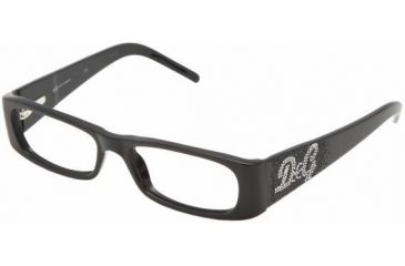 Image of D&amp;G DD1155B Bifocal Eyeglasses - Black Demo Lens Frame / 50 mm Prescription Lenses, 501-5016