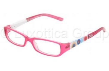 Image of D&amp;G DD1169 Progressive Prescription Eyeglasses 984-5215 - Fuxia Fluo 