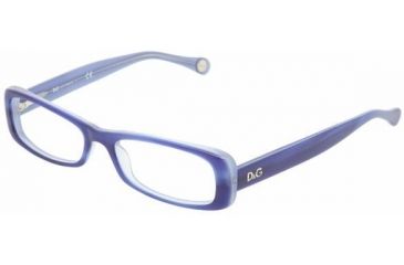 Image of D&amp;G DD1199 Bifocal Prescription Eyeglasses 1762 -5016 - Blue Watercolor 