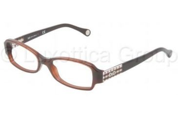 Image of D&G DD1206 Bifocal Prescription Eyeglasses 1839-4816 - Brown