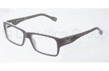 Image of D&amp;G DD1210 Progressive Prescription Eyeglasses 1867-5116 - Gray On Light Gray 