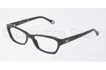 Image of D&G DD1216 Progressive Prescription Eyeglasses 501-5016 - Black