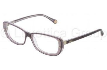 Image of D&amp;G DD1226 Single Vision Prescription Eyeglasses 1983-5016 - VIOLET ON LILAC Frame