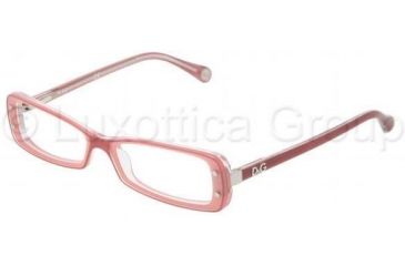 Image of D&amp;G DD1227 Progressive Prescription Eyeglasses 1980-4916 - Marc On Pink Frame