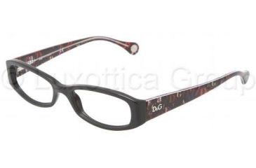 Image of D&G DD1228 Progressive Prescription Eyeglasses 1977-4816 - Black Frame