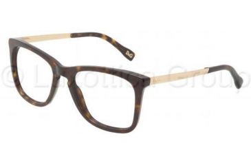 Image of D&amp;G DD1231 Bifocal Prescription Eyeglasses 502-5419 - Havana Frame