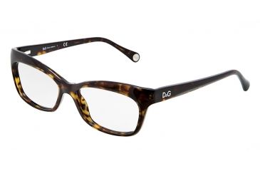 Image of D&amp;G DD1232 Eyeglass Frames 502-5516 - Havana Frame