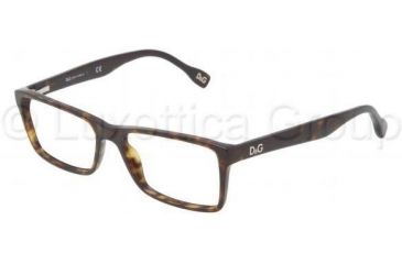 Image of D&amp;G DD1233 Progressive Prescription Eyeglasses 502-5516 - Havana Frame