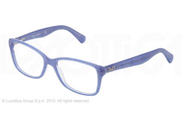 Image of D&G DD1246 Bifocal Prescription Eyeglasses 2741-52 - Glitter Blue Frame