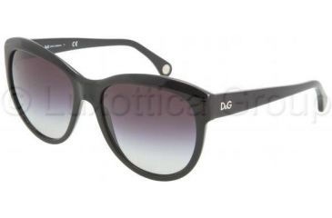 Image of D&G DD3061 Bifocal Prescription Sunglasses DD3061-501-8G-5818 - Frame Color: Black, Lens Diameter: 58 mm