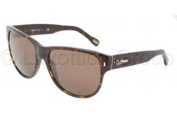 Image of D&amp;G DD3062 Sunglasses 502/73-5917 - Havana Brown