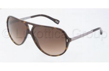 Image of D&G DD3065 Progressive Prescription Sunglasses DD3065-502-13-6012 - Frame Color: Havana, Lens Diameter: 60 mm