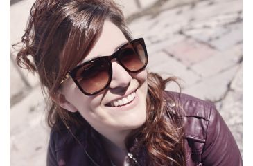 Image of D&amp;G DD3081 Sunglasses 502/13-5419 - Havana Frame, Brown Gradient Lenses