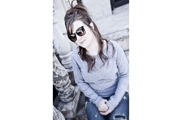 Image of D&amp;G DD3081 Sunglasses 502/13-5419 - Havana Frame, Brown Gradient Lenses