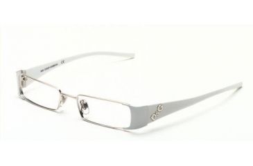 Image of D&amp;G DD5013 Progressive Eyeglasses - Silver Demo Lens Frame / 49 mm Prescription Lenses, 062-4917