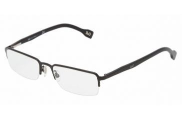 Image of D&G DD5078 Progressive Eyeglasses, Black Frame / 50 mm Prescription Lenses, 064 5017