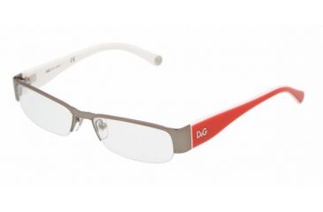 Image of D&amp;G DD5080 Progressive Eyeglasses - Gunmetal Demo Lens Frame / 52 mm Prescription Lenses, 464-5216