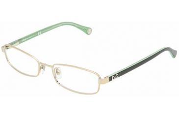 Image of D&amp;G DD5090 Bifocal Prescription Eyeglasses 1009 -5017 - Pale Gold 