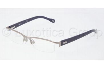 Image of D&G DD5095 Progressive Prescription Eyeglasses 1114-5017 - Matte Gunmetal Frame