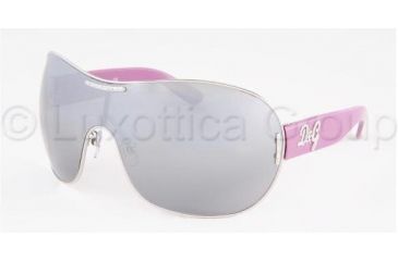 Image of D&amp;G DD6022BA Sunglasses 150/6G-0136 - Silver Gray Silver Mir