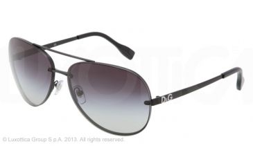 Image of D&G YOUNG&COLOURED DD6086 Bifocal Prescription Sunglasses DD6086-11068G-64 - Lens Diameter 64 mm, Lens Diameter 64 mm, Frame Color Matte Black