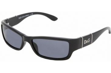 Image of D&G Prescription Sunglasses DD8051, Select Frame Color / Lens Diameter Black Frame / 58 mm Prescription Lenses
