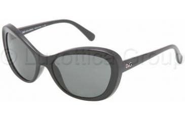 Image of D&amp;G DD8083 Sunglasses 501/87-5717 - Black Gray
