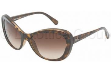 Image of D&amp;G DD8083 Sunglasses 502/13-5717 - Havana Brown Gradient