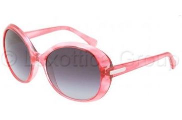 Image of D&amp;G DD8085 Sunglasses 16808G-5818 - Striped Red Gray Gradient