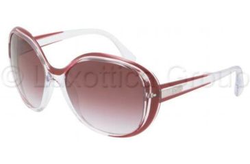 Image of D&amp;G DD8090 Sunglasses 19898H-6016 - Transparent / Plum Frame, Violet Gradient Lenses