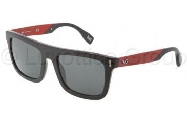 Image of D&G Fashion show DD3083 Progressive Prescription Sunglasses DD3083-255487-5420 - Frame Color Black, Lens Diameter 54 mm