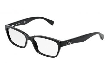 Image of D&amp;G Glitter DD1249 Eyeglass Frames 501-5116 - Black Frame