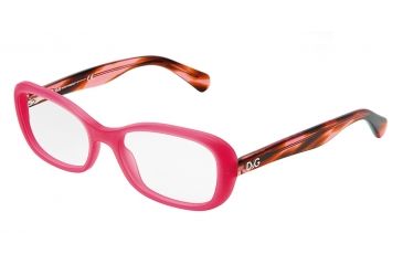 Image of D&amp;G PLAYFUL CHIC DD1247 Eyeglass Frames 2599-5017 - Matte Pink Frame