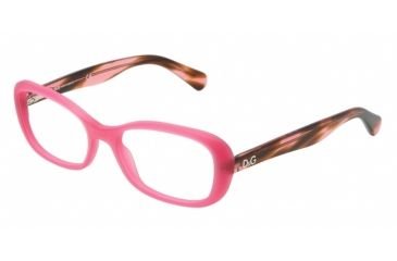 Image of D&G PLAYFUL CHIC DD1247 Progressive Prescription Eyeglasses 2599-5217 - Matte Pink Frame
