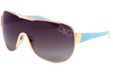 Image of D&amp;G Sunglasses DD6011B-05-8G-0135 Silver Frame / 135 mm Gray Gradient Lenses