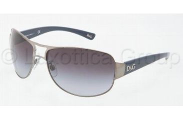 Image of D&amp;G Sunglasses DD6056 205/8G-6415 - Gunmetal Frame, Gray Gradient Lenses
