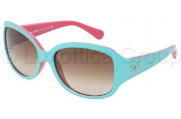 Image of D&amp;G Sunglasses DD8065 163113-5916 - Green Brown Gradient