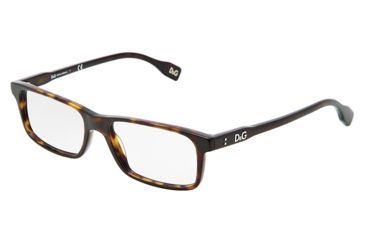 Image of D&amp;G Vibrant colours DD1244 Eyeglass Frames 502-5316 - Havana Frame