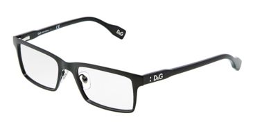 Image of D&amp;G Vibrant colours DD5115 Eyeglass Frames 064-5217 - Black Frame