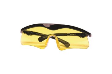 Image of Daisy Shooting Glasses, Black Frame, Yellow Lens, 985845-444
